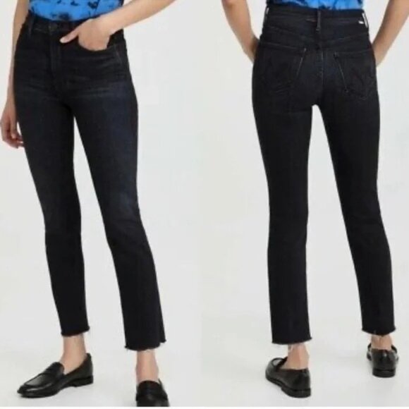 Mother Jeans The High Wasted Rascal Ankle Snippet in Thunder Road Size 27 - Picture 2 of 3